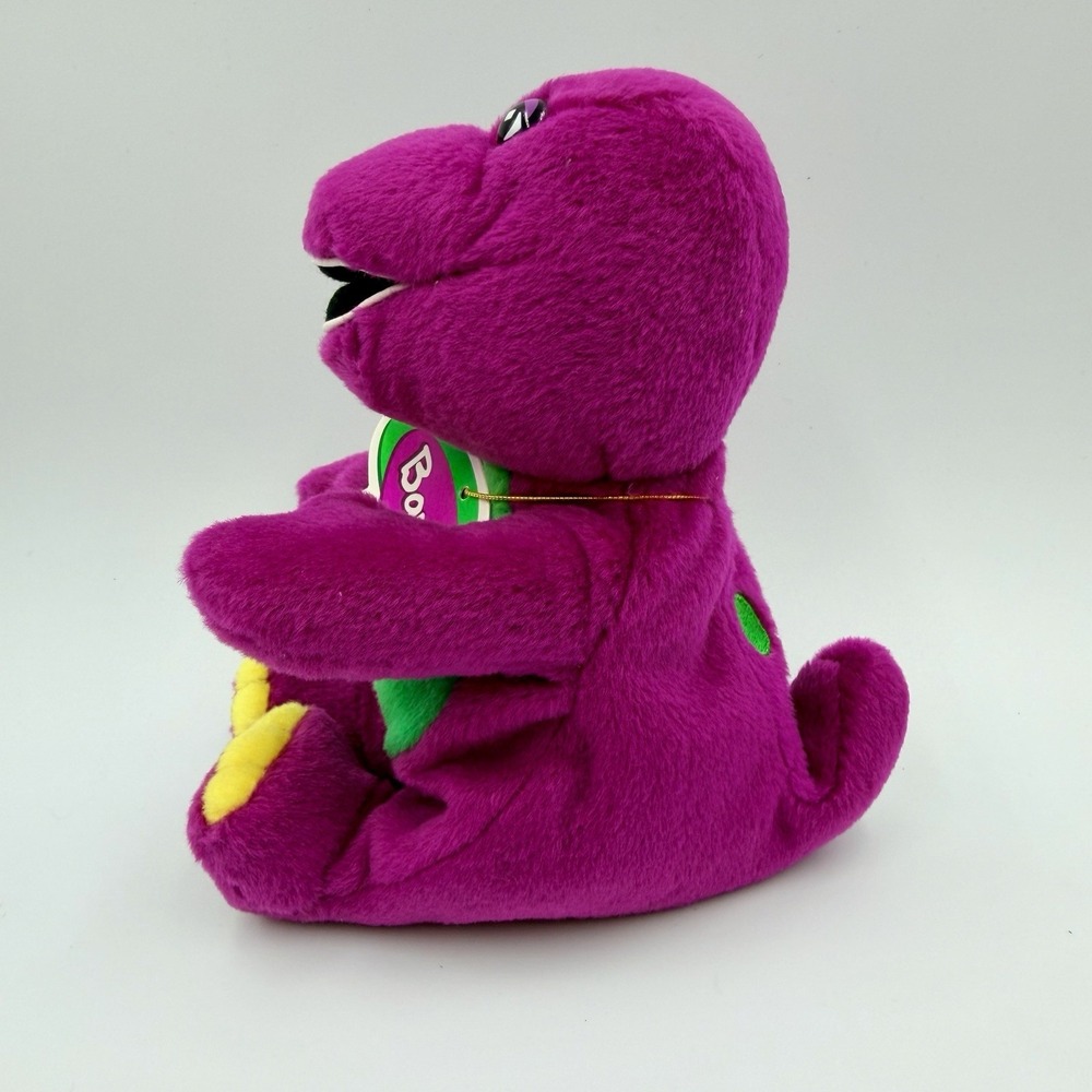 NWT Vintage 1997 Gund Lyons Group Barney Purple Dinosaur Plush Stuffie 90s Y2K - Picture 4 of 8